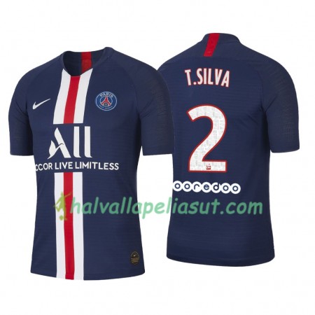 Jalkapallo Pelipaidat Paris Saint-Germain Thiago Silva 2 Kotipaita 2019-2020 Lyhythihainen